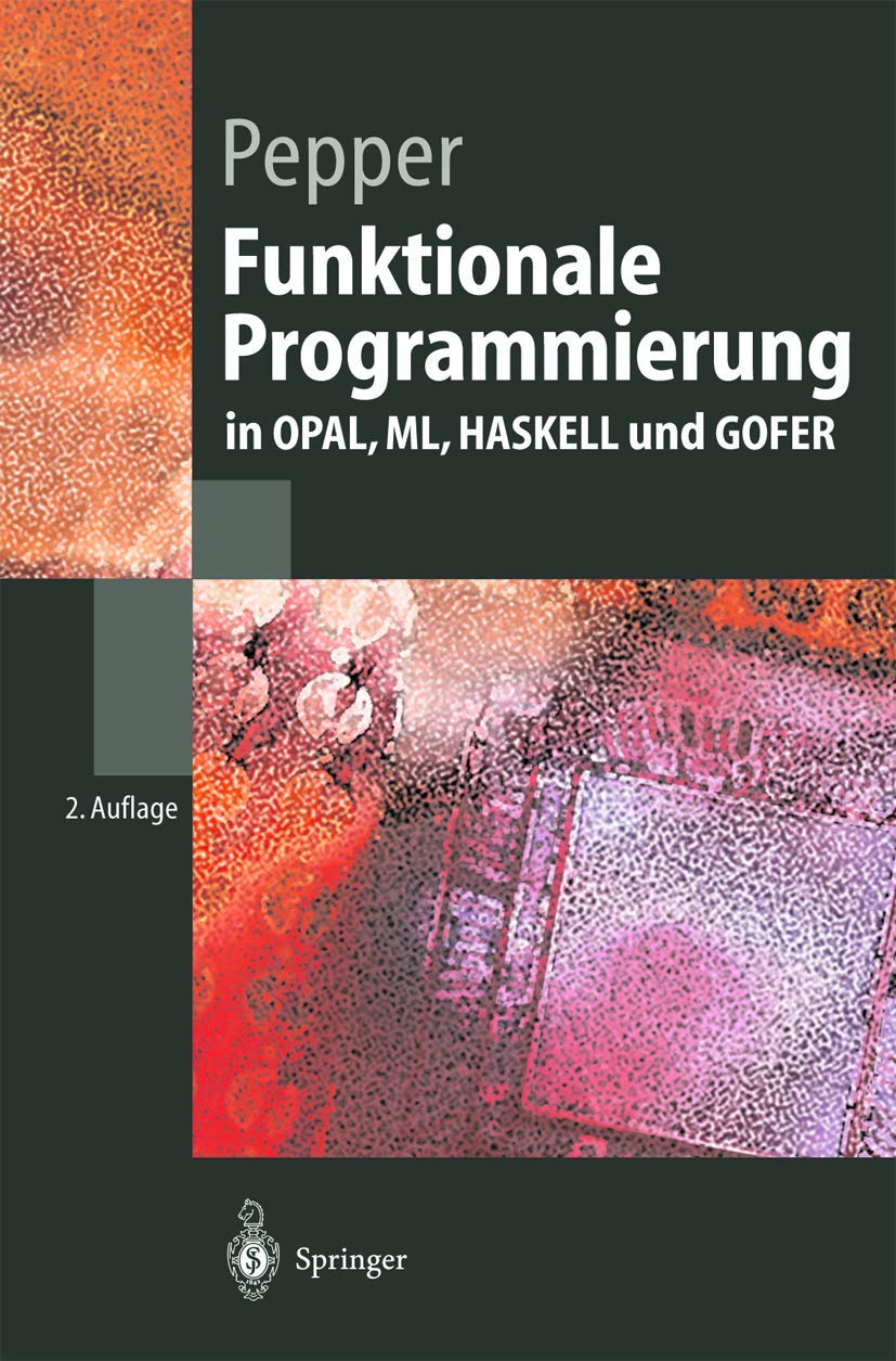 Funktionale Programmierung Computer Science Books