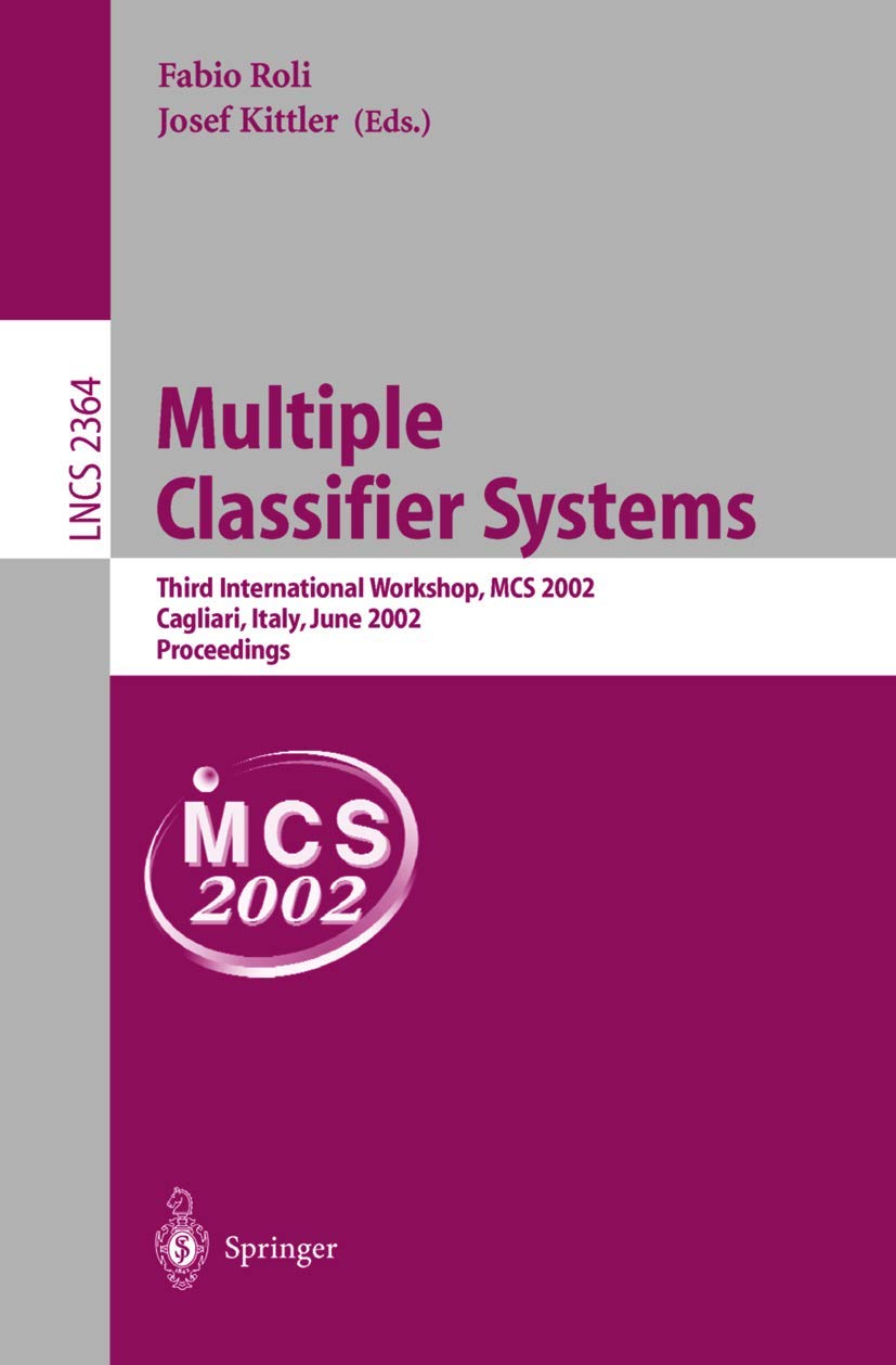 Multiple Classifier Systems Computer Science