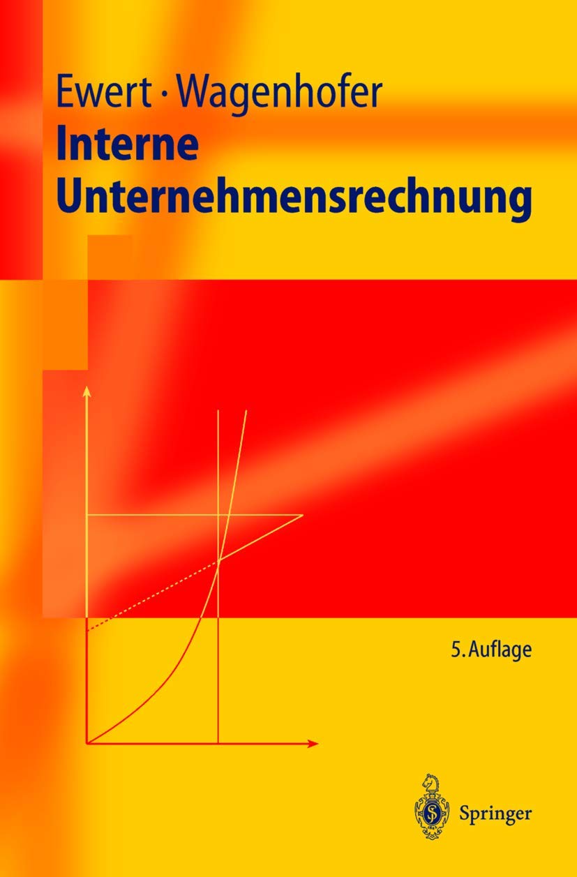 Interne Unternehmensrechnung. Law Books