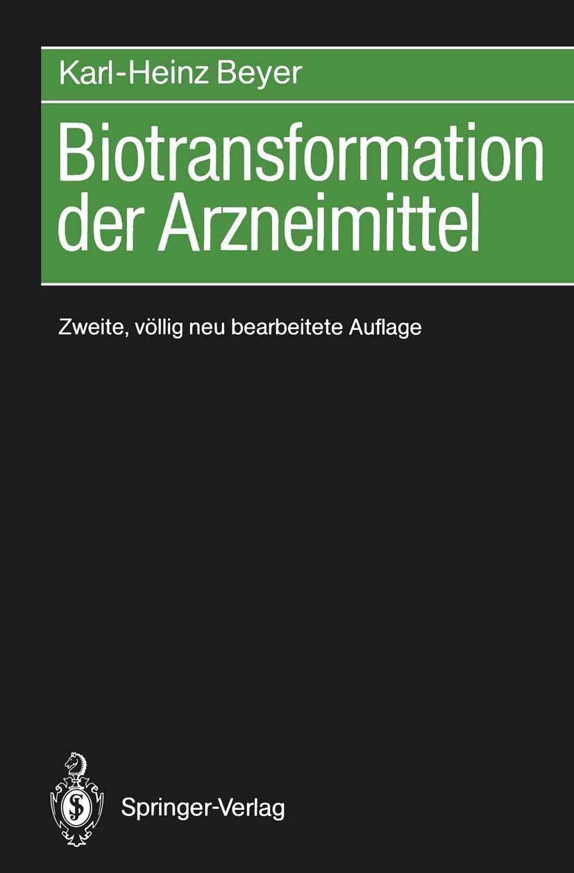 Biotransformation Der Arzneimittel book