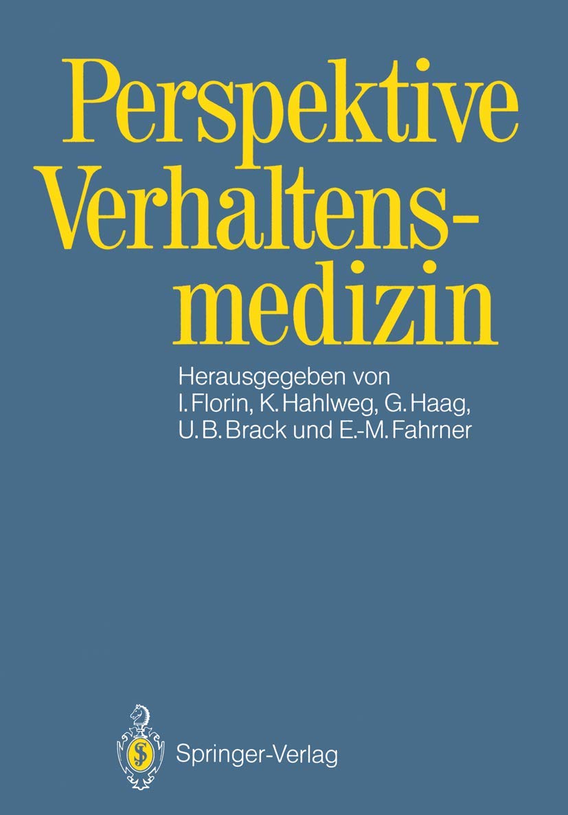 Perspektive Verhaltensmedizin Medicine