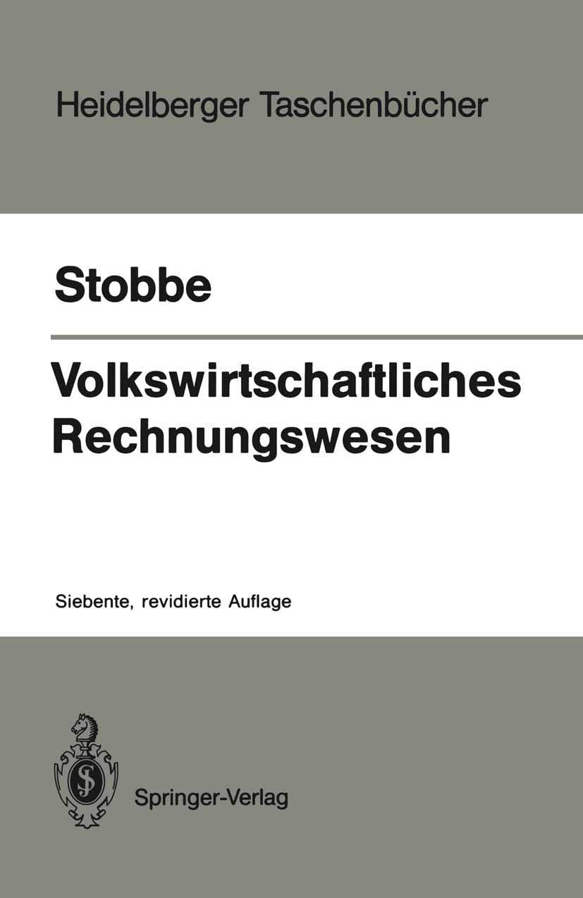 Volkswirtschaftliches Rechnungswesen (Heidelberger Taschenbücher) (German Edition) Law