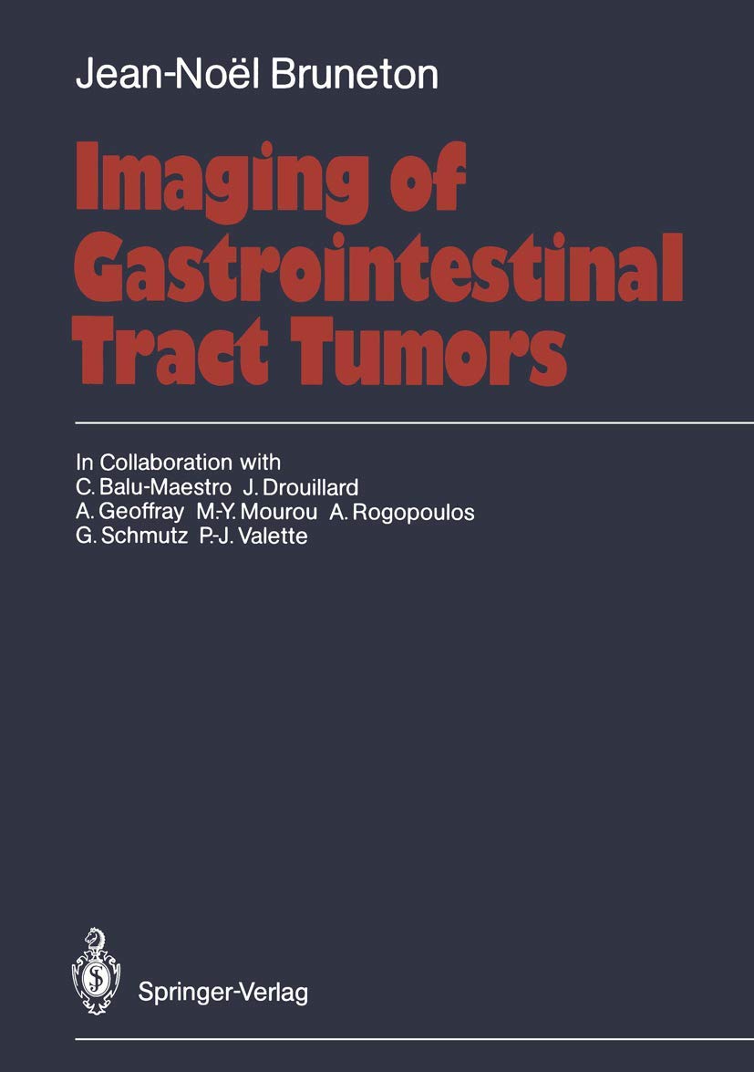 Imaging of Gastrointestinal Tract Tumors Medicine