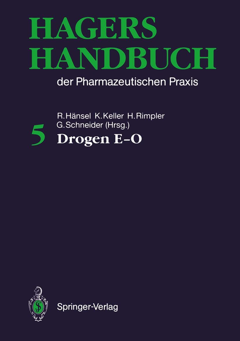 Product Image: Hagers Handbuch der Pharmazeutischen Praxis: Drogen E—O