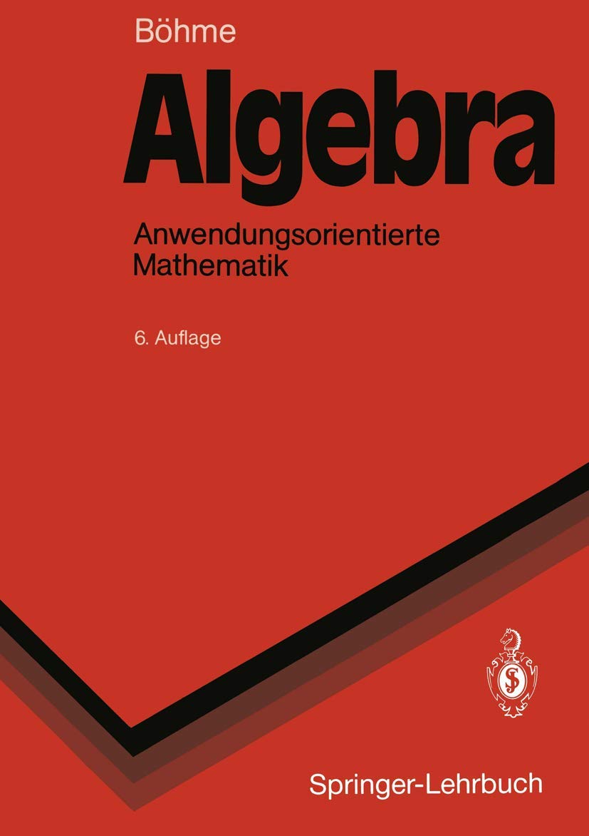 AnwendungsorientierteMathematik: Algebra Computer Science