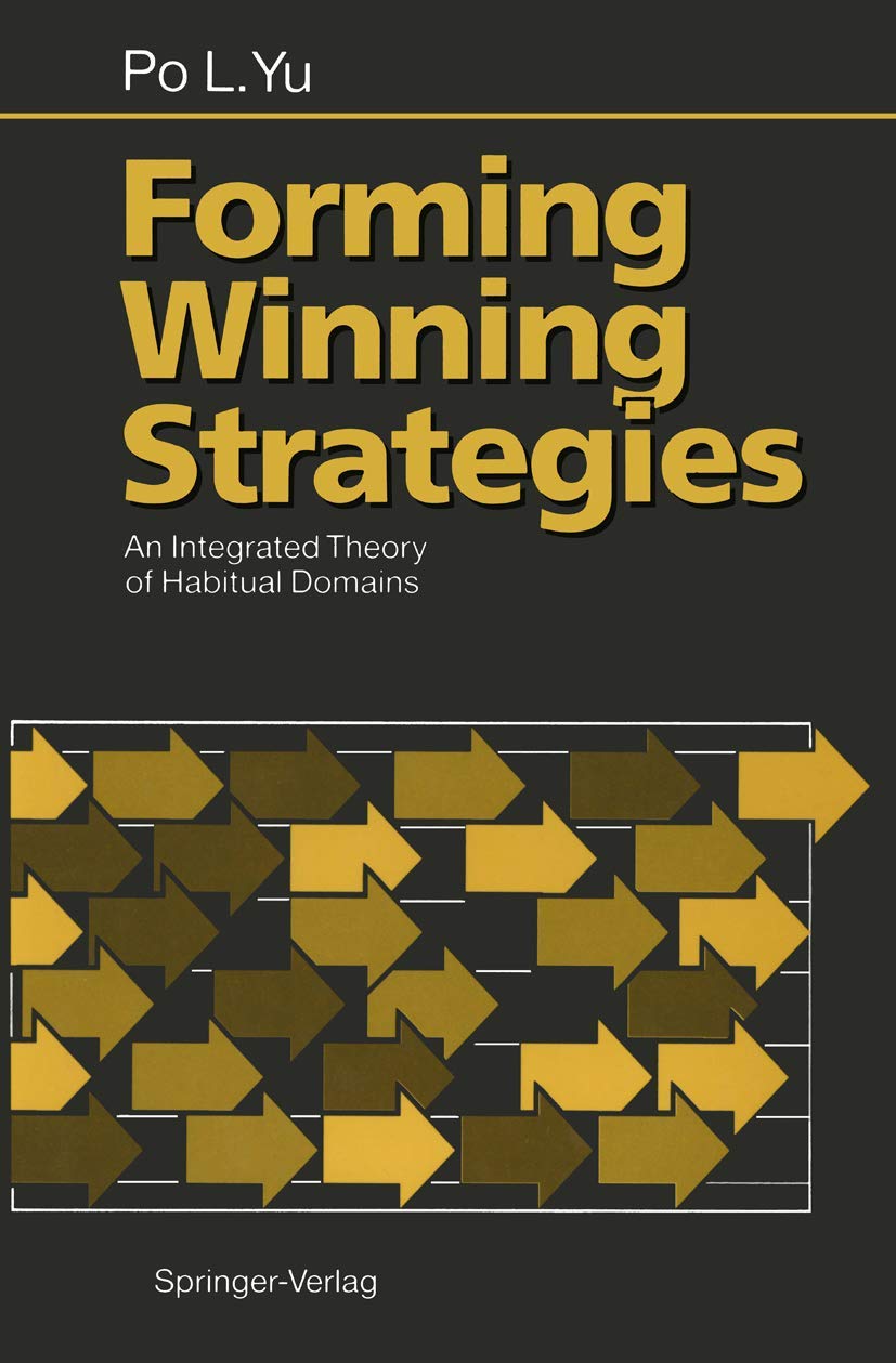 Forming Winning Strategies: An Integrated Theory of Habitual Domains Law
