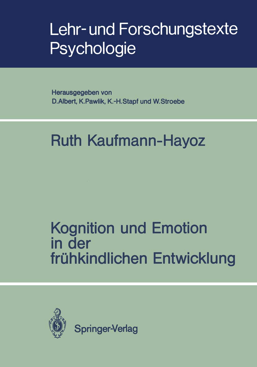 Kognition und Emotion in der frühkindlichen Entwicklung Medicine