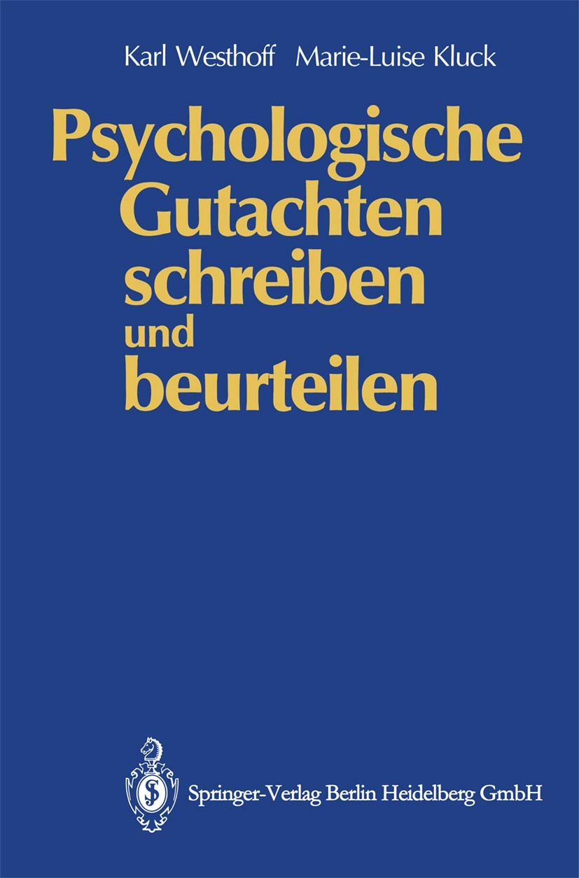 Psychologische Gutachten schreiben und beurteilen Law