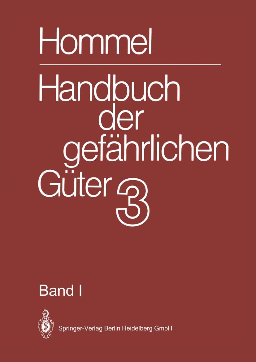 Merkblätter 803-1205 (Handbuch der gefährlichen Güter, 3) Medicine