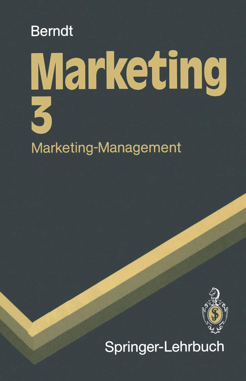 Marketing, Band 3: Marketing-Management Law