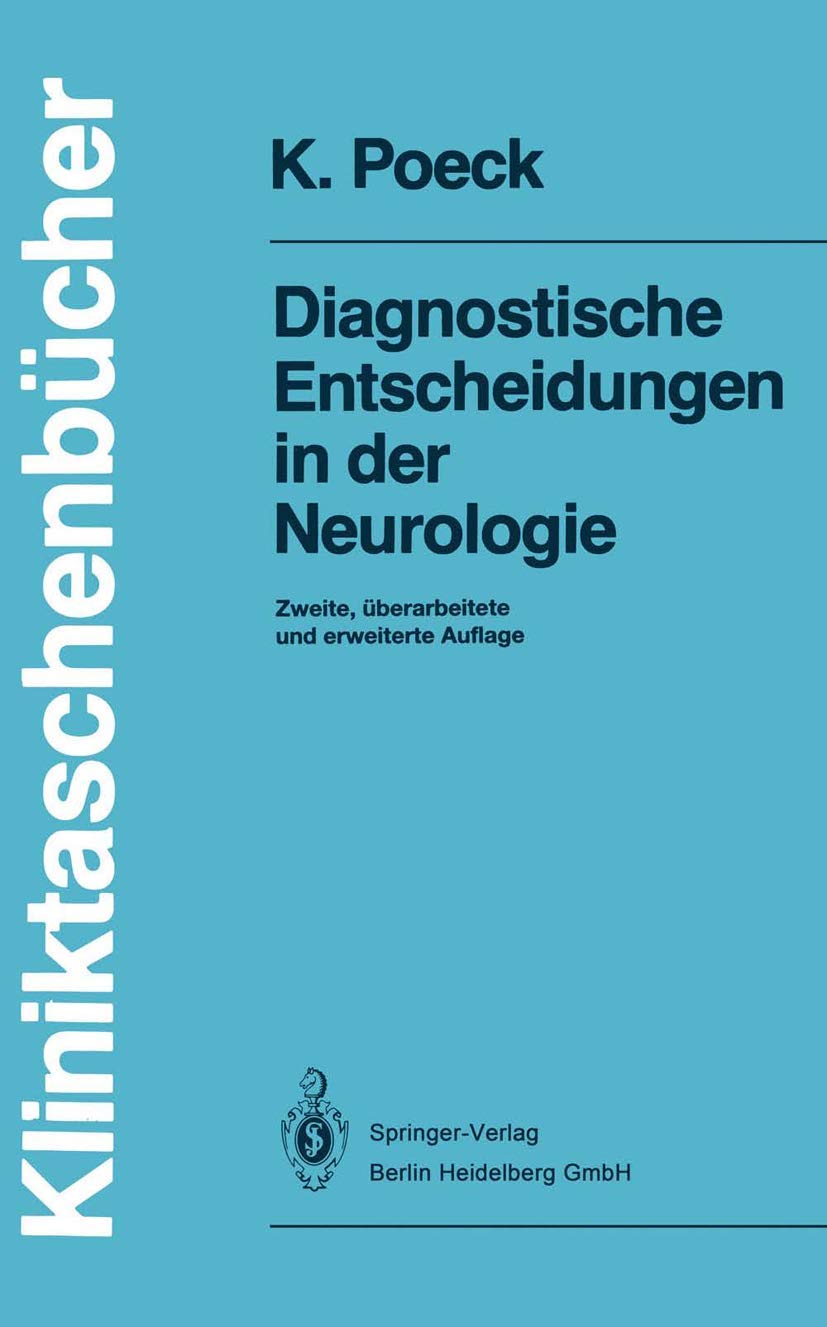 Diagnostische Entscheidungen in der Neurologie book