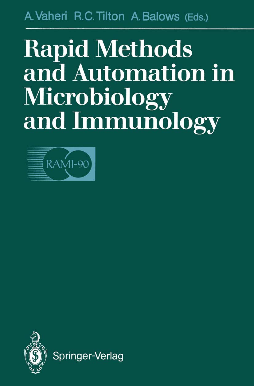 Rapid Methods and Automation in Microbiology and Immunology: 6th International Congress : Papers Medicine
