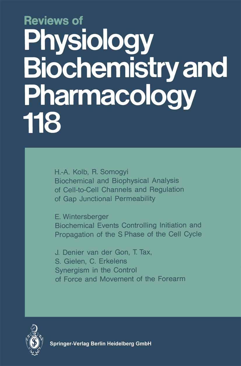 Reviews of Physiology, Biochemistry and Pharmacology Medicine