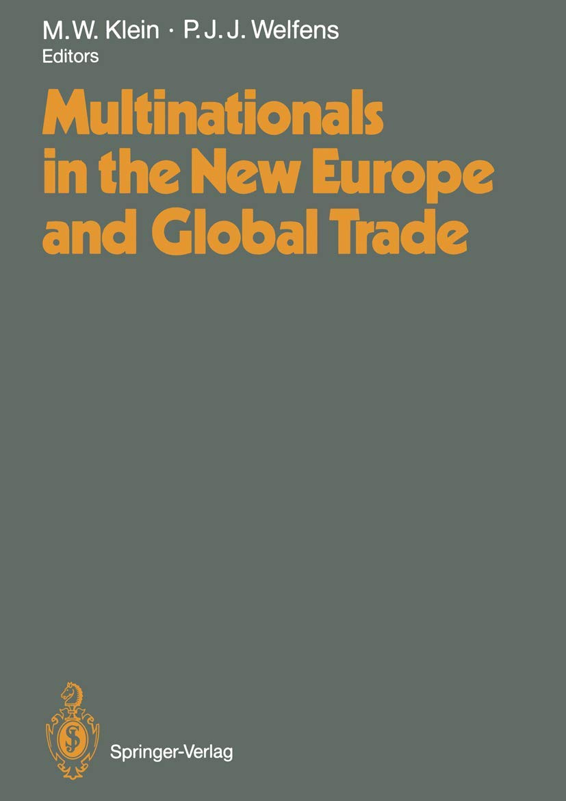 Multinationale in the New Europe and Global Trade book