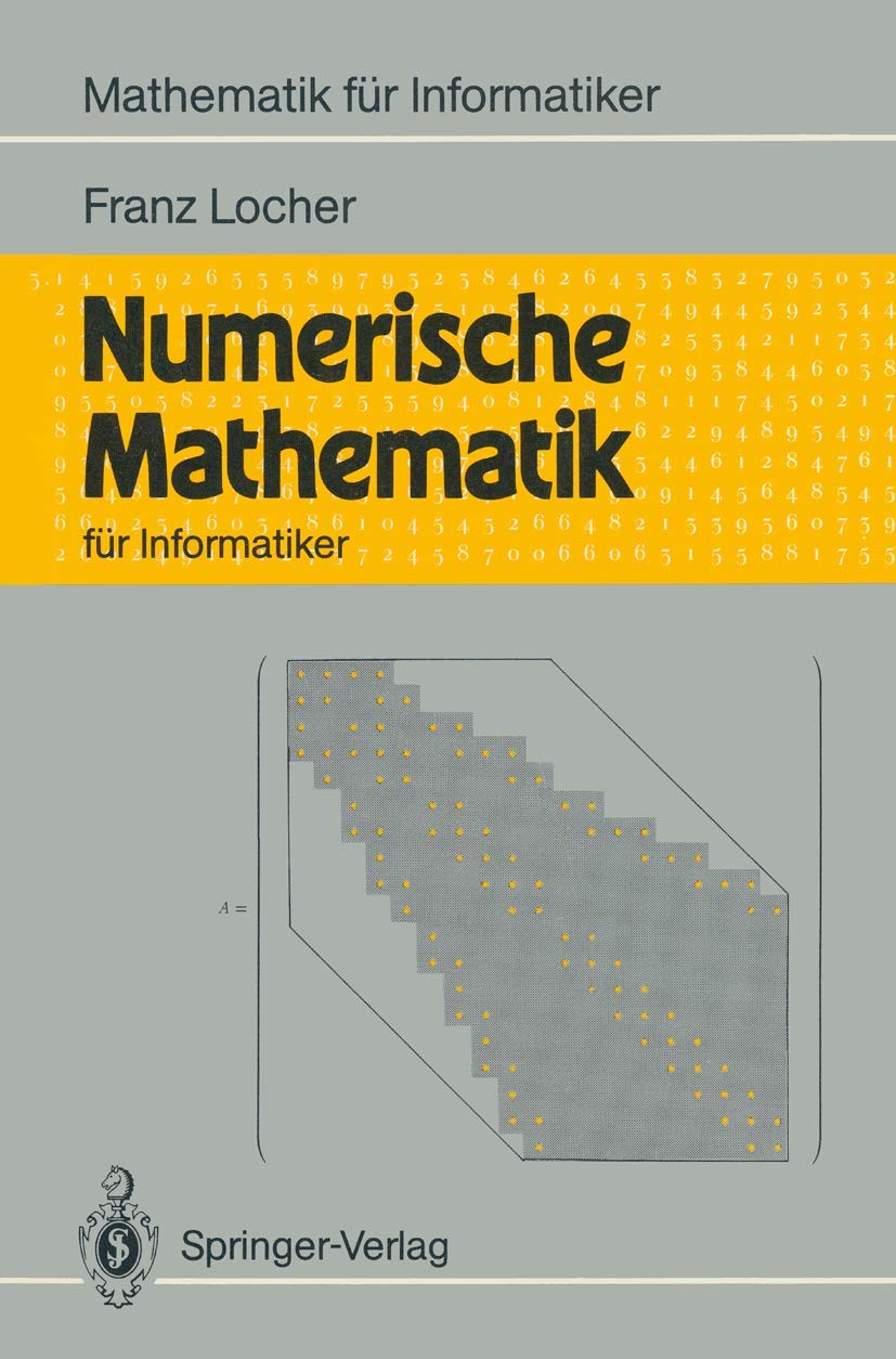 Numerische Mathematik für Informatiker Computer Science