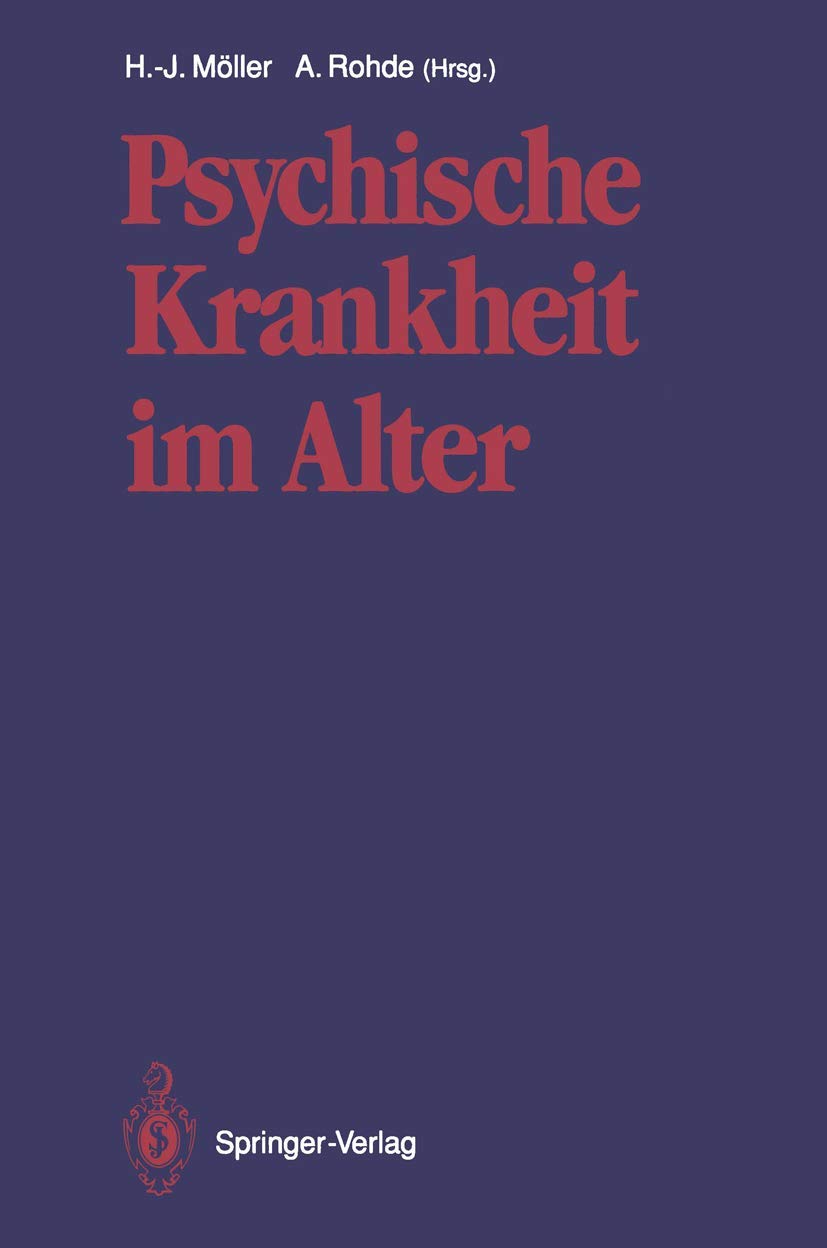 Psychische Krankheit im Alter Medicine