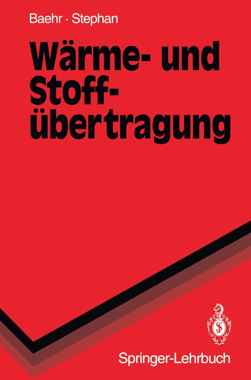W Rme- Und Stoff Bertragung (Springer-Lehrbuch) book