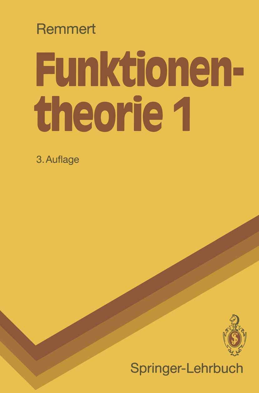 Funktionentheorie 1 (Springer-Lehrbuch) Mathematics