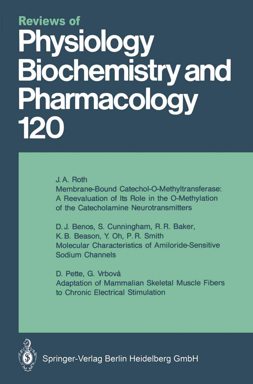 Reviews of Physiology, Biochemistry and Pharmacology Medicine