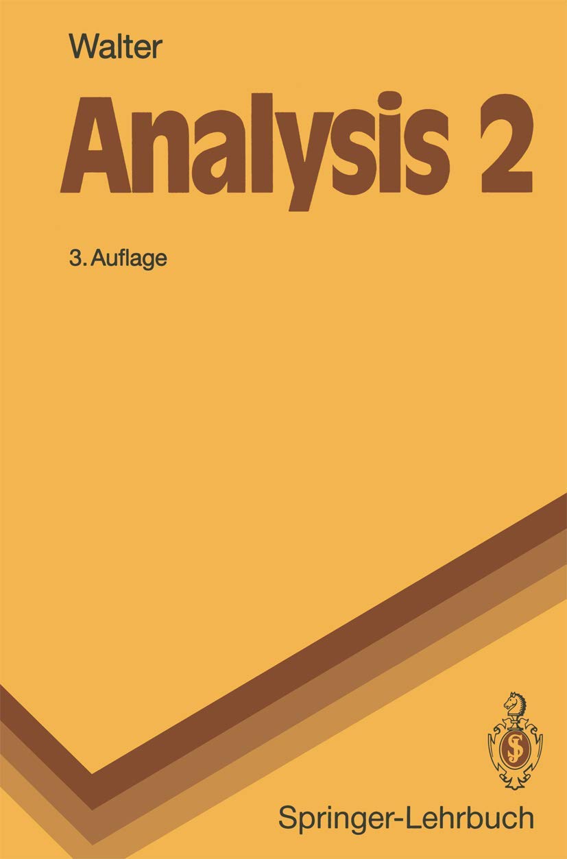 Analysis 2 (Springer-Lehrbuch) Mathematics