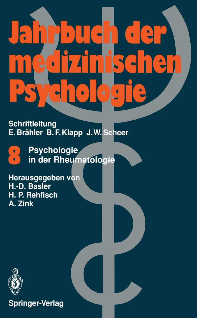 Psychologie in der Rheumatologie book
