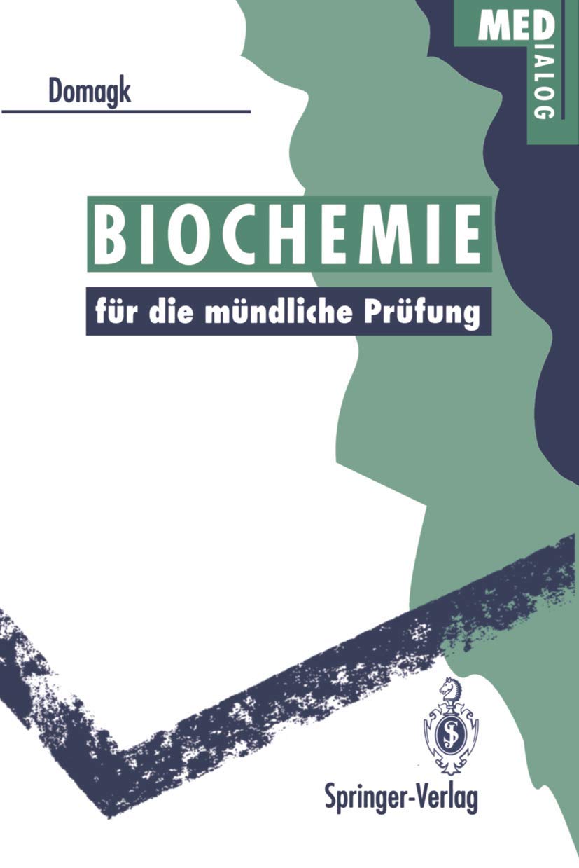 Biochemie Fur Die M Ndliche PR Fung: Fragen Und Antworten (Medialog) (German Edition) Natural Sciences