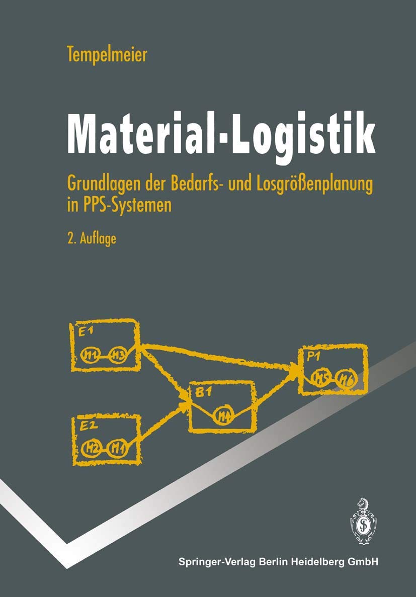 Material-Logistik: Grundlagen der Bedarfs- und Losgrößenplanung in PPS-Systemen (Springer-Lehrbuch) Law