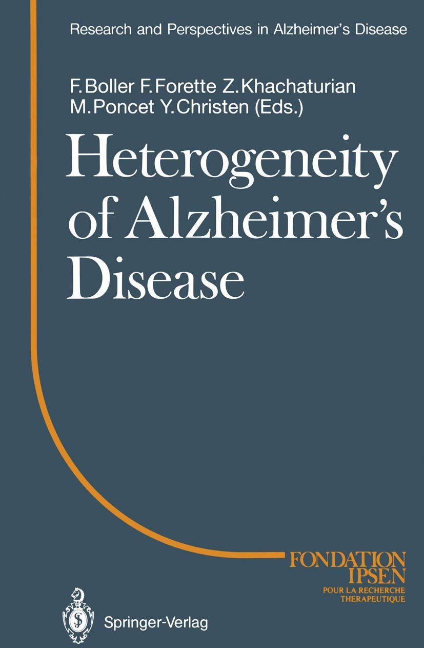 Heterogeneity of Alzheimer's Disease book