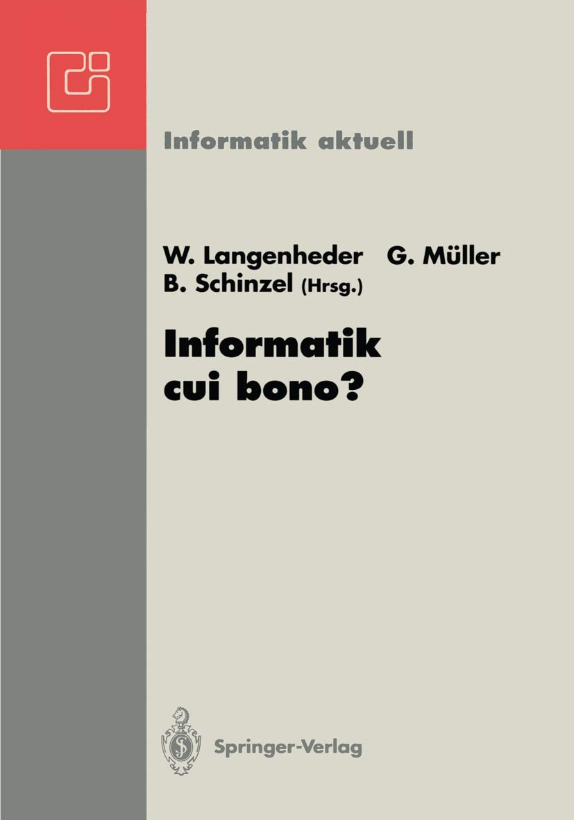 Informatik cui bono? Computer Science