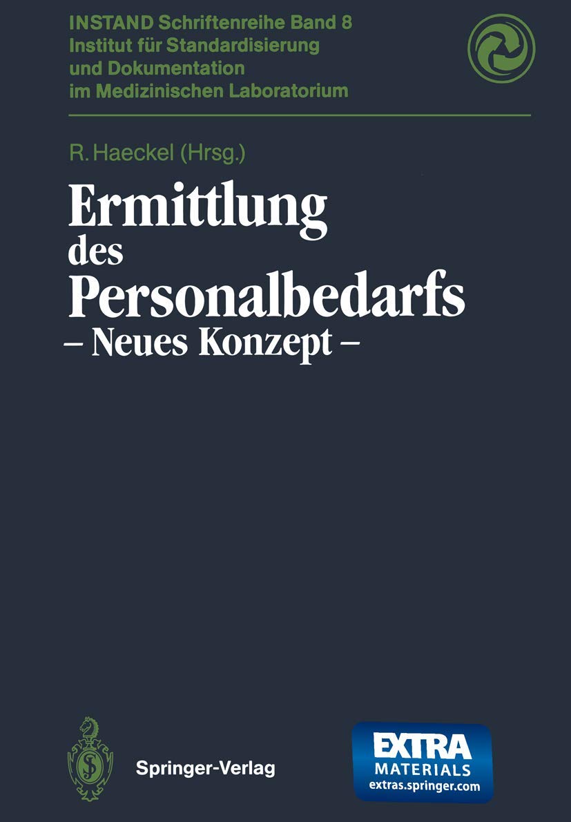 Ermittlung des Personalbedarfs: Neues Konzept book