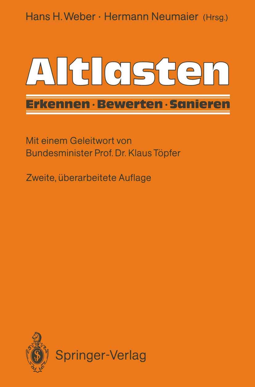 Altlasten: Erkennen, Bewerten, Sanieren book