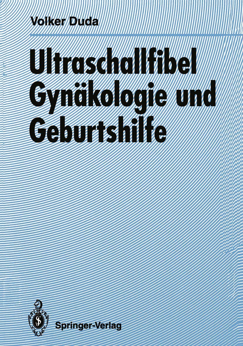 Ultraschallfibel Gynäkologie und Geburtshilfe Medicine