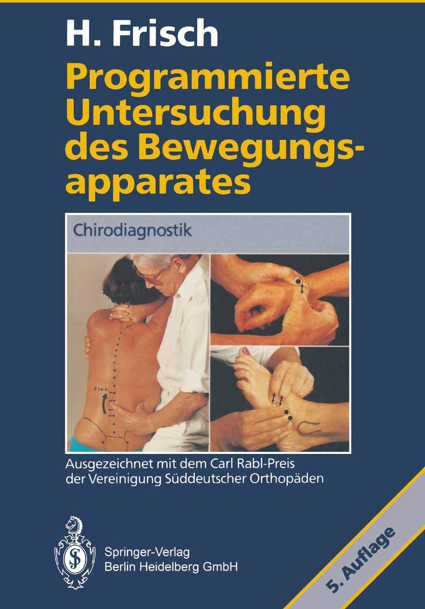 Programmierte Untersuchung des Bewegungsapparates: Chirodiagnostik Medicine Books