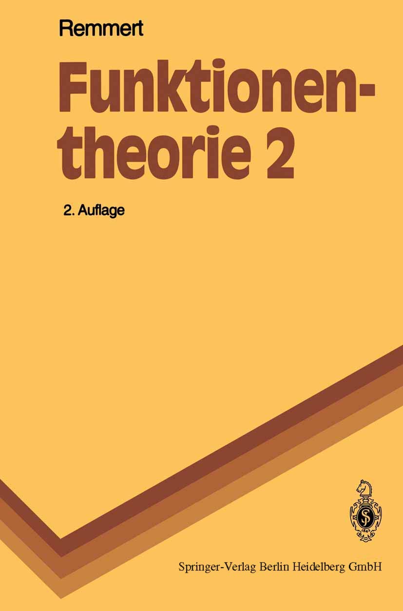 Funktionentheorie 2 (Springer-Lehrbuch) Mathematics