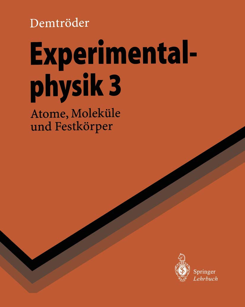 Product Image: Experimentalphysik 3: Atome, Molek Le Und Festk Rper