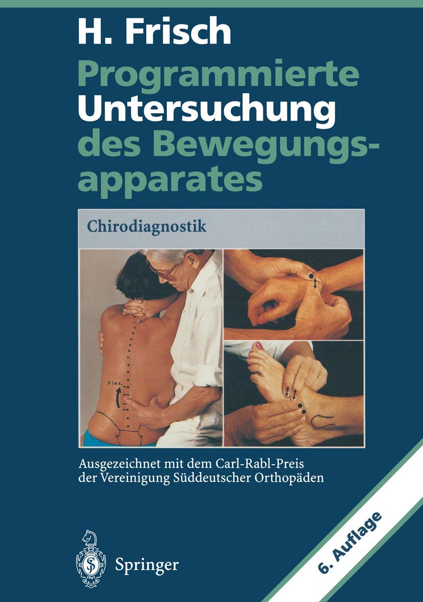 Product Image: Programmierte Untersuchung des Bewegungsapparates: Chirodiagnostik