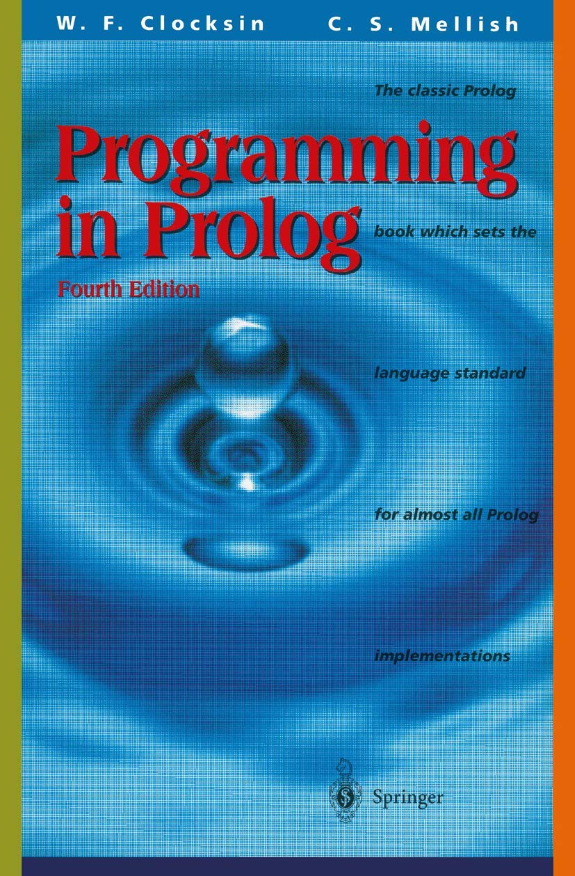Programming in Prolog: Using the ISO Standard Computer Science