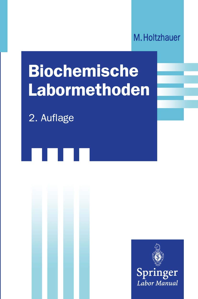 Biochemische Labormethoden (Springer Labormanual) Computer Science