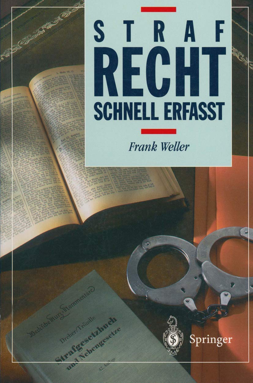 Strafrecht: Schnell erfaßt (Recht - schnell erfasst) Law