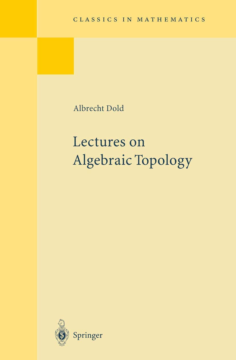 Product Image: Lectures on Algebraic Topology (Classics in Mathematics)