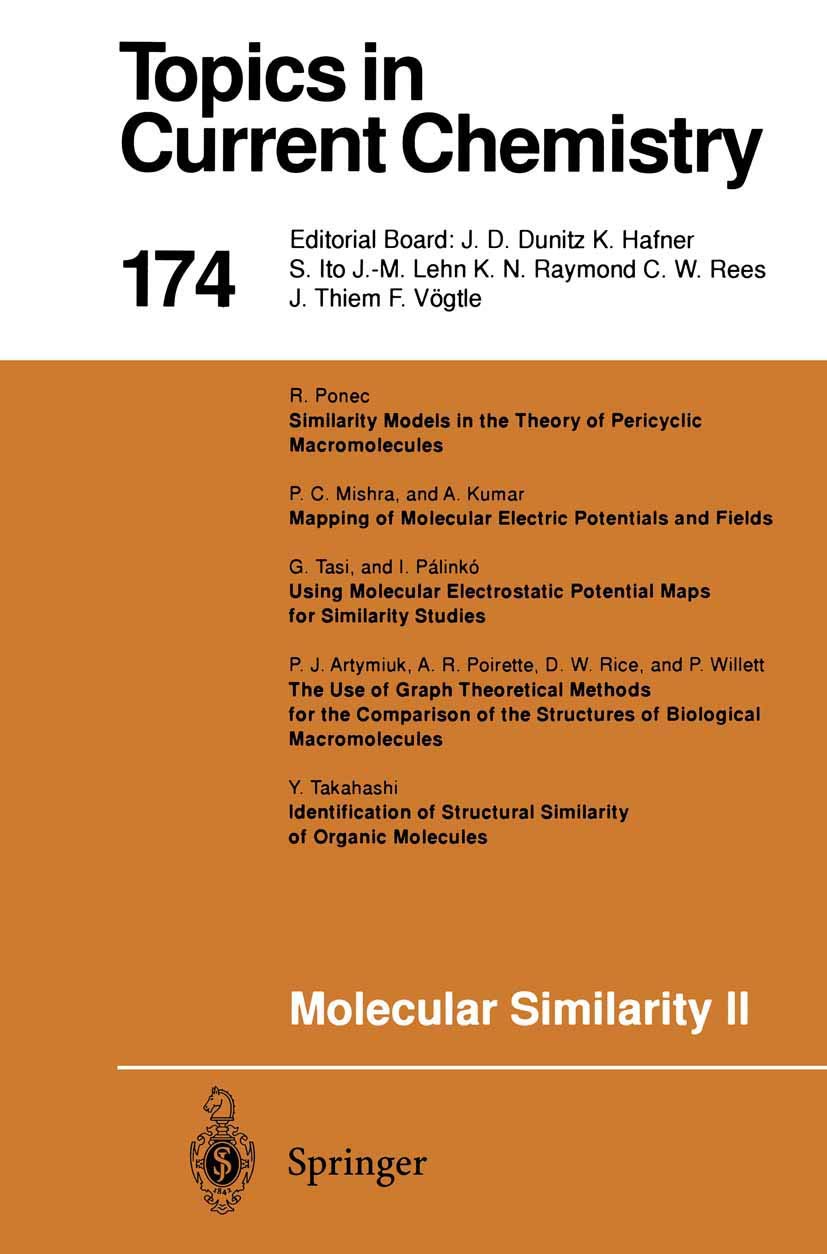 Molecular Similarity II (Topics in Current Chemistry, 174, Band 174) Natural Sciences