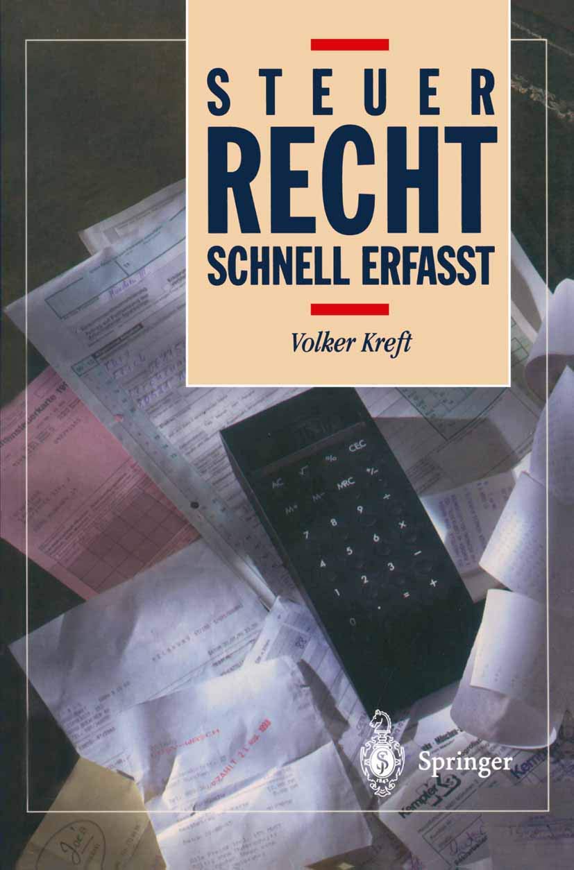 Steuerrecht: Schnell erfaßt (Recht - schnell erfasst) Law