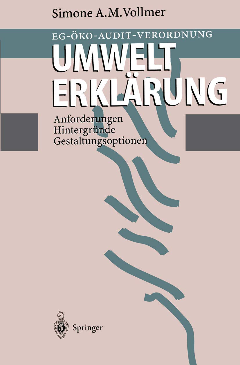 EG-Öko-Audit-Verordnung Umwelterklärung Law