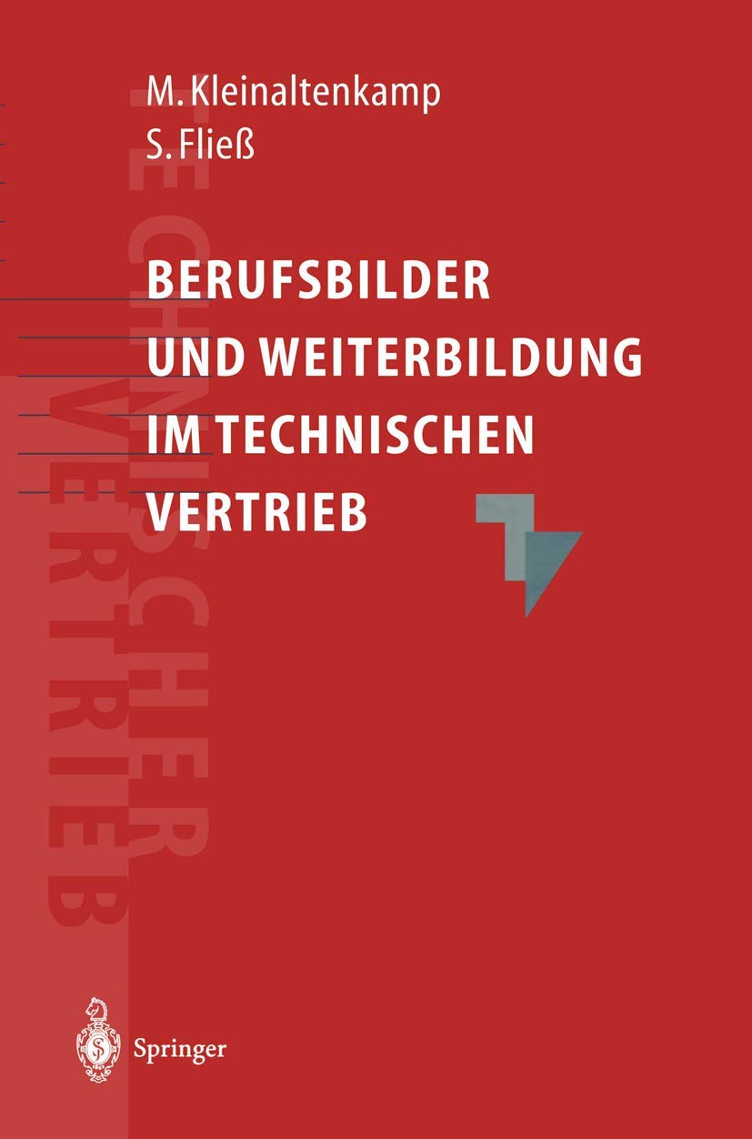 Berufsbilder und Weiterbildungsbedarf im Technischen Vertrieb Law