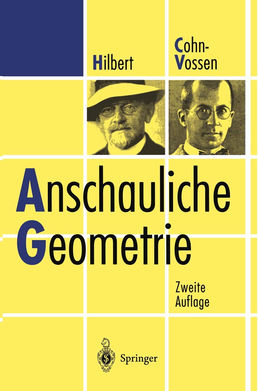 Anschauliche Geometrie Mathematics Books