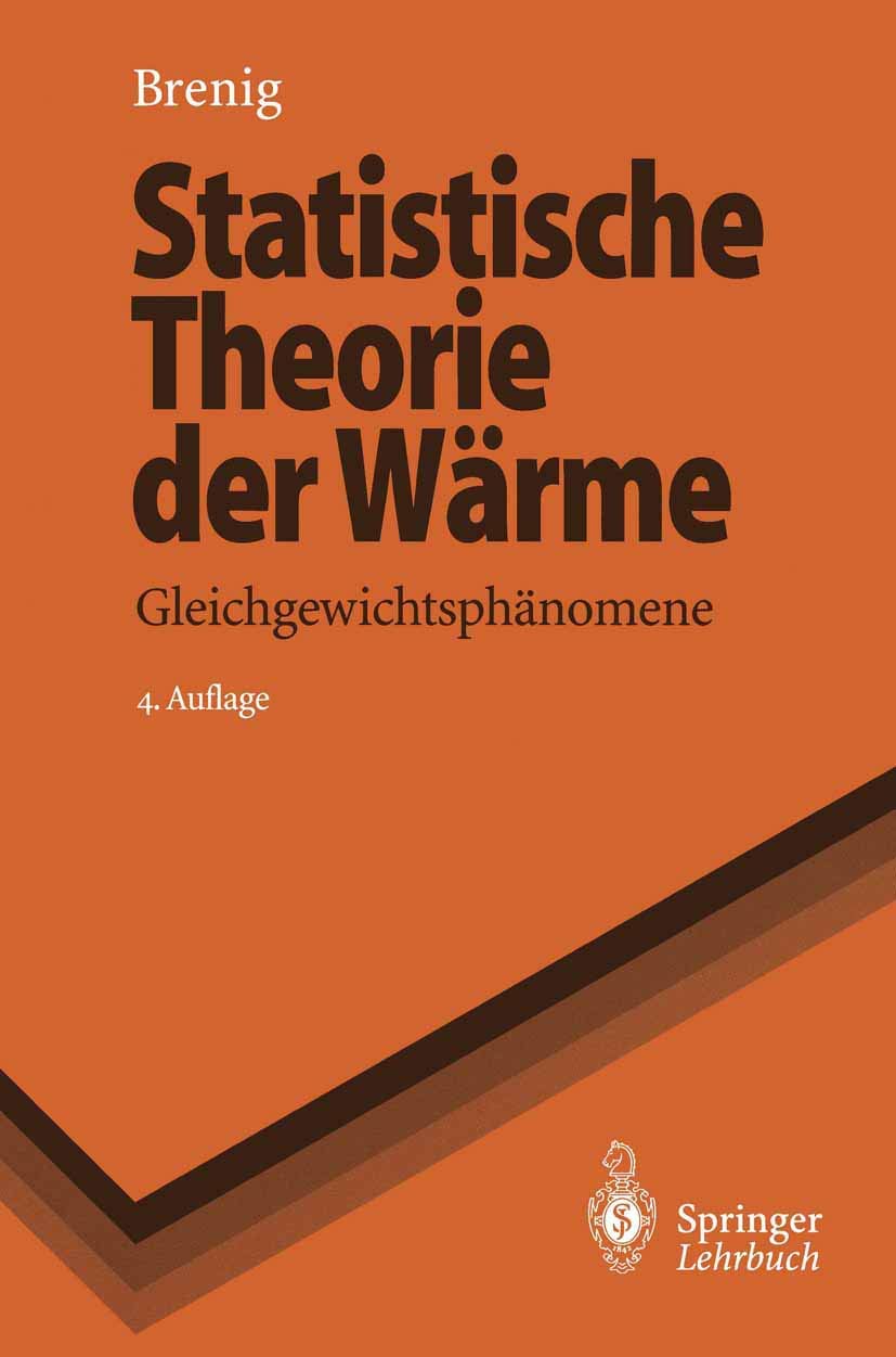 Statistische Theorie der Wärme book