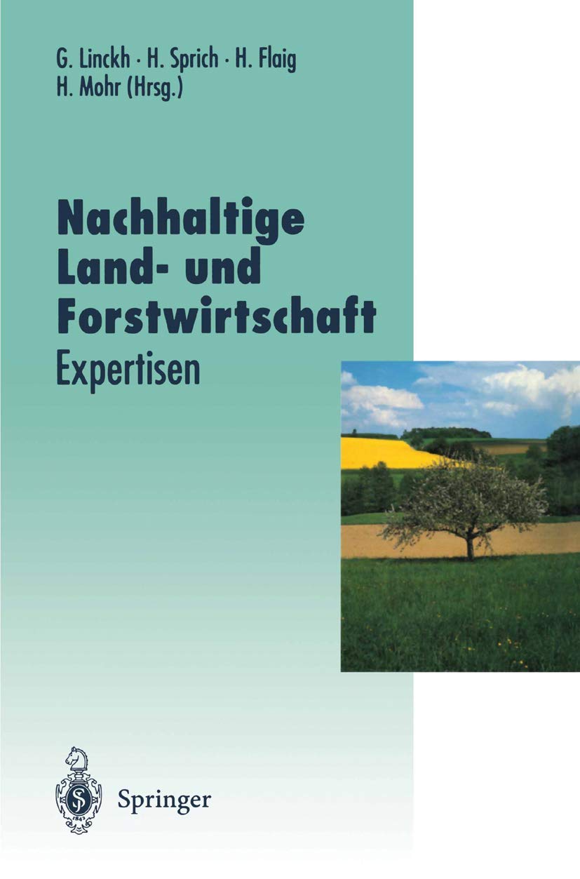Nachhaltige Landwirtschaft und Forstwirtschaft, Expertisen book