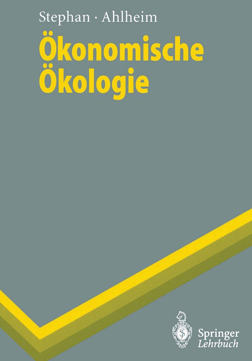 Product Image: Ökonomische Ökologie
