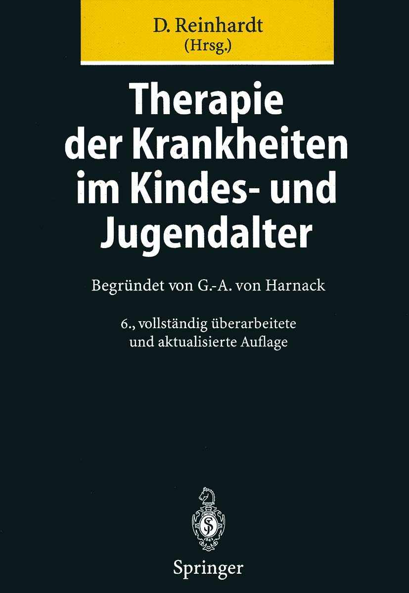 Therapie der Krankheiten im Kindes- und Jugendalter Medicine