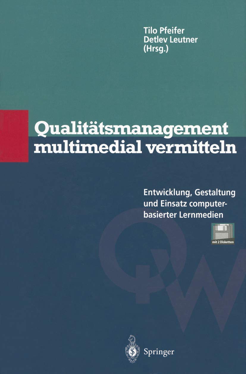 Qualitätsmanagement multimedial vermitteln, m. 2 Disketten (3 1/2 Zoll) book